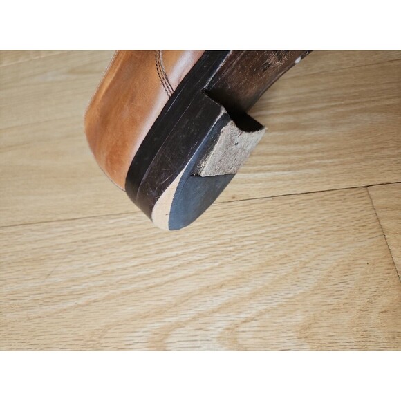 Cox & Wilson Tan Brown Leather Oxford Professor Work Dress Shoes Mens size 43/9‎ - Picture 9 of 13